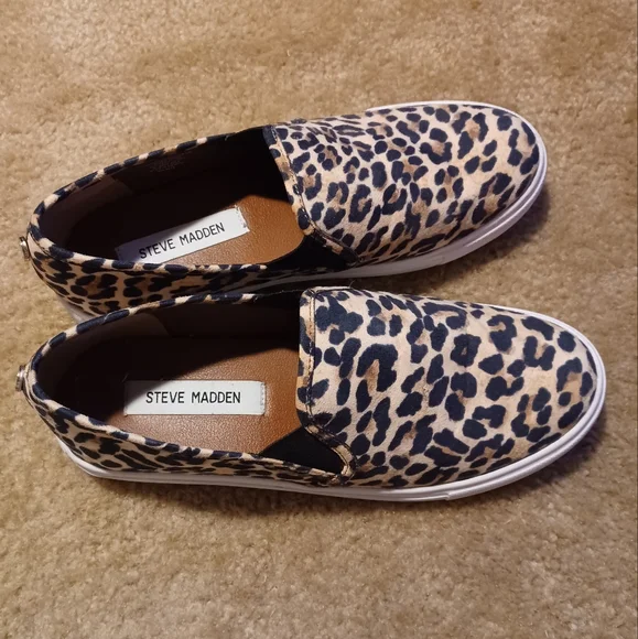 Steve Madden, Safary slip ons leopard print - Picture 3 of 7